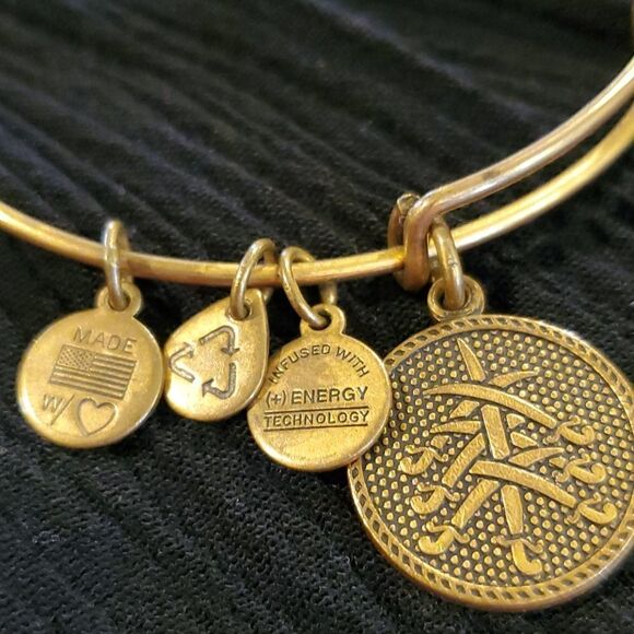 ALEX & Ani positive Energy Bracelet/Gold - Picture 3 of 3